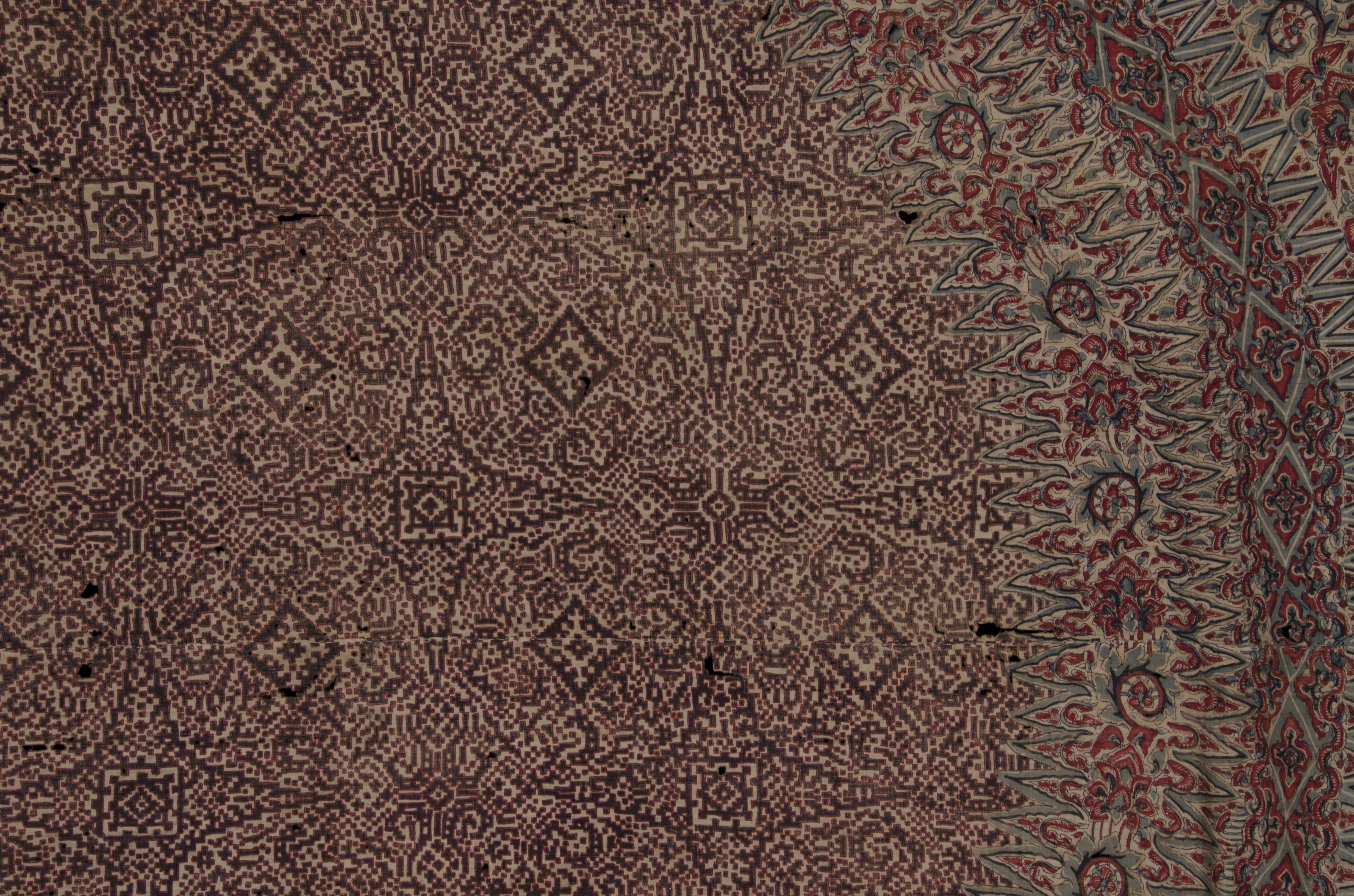 Geringsing chintz detail